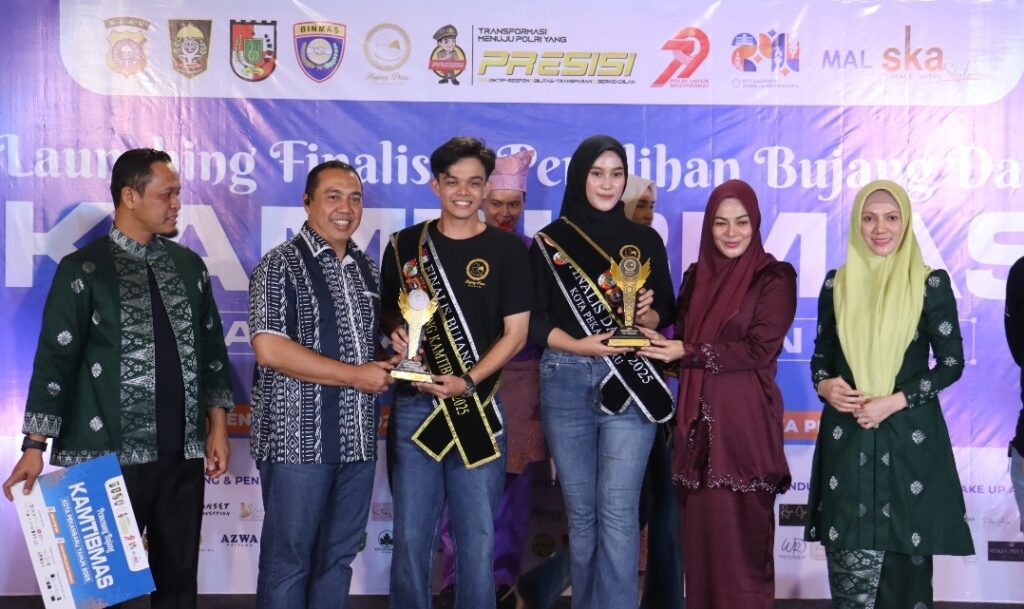 Kapolresta Pekanbaru Hadiri Launching Finalis dan Pemilihan Bujang Dara Kamtibmas Kota Pekanbaru 2025
