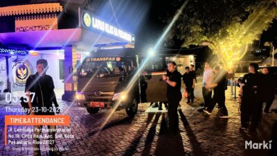 Kakanwil Ditjenpas Riau Laksanakan Evaluasi untuk Peningkatan Disiplin dan Keamanan di Rutan Siak