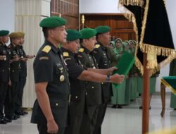 Estafet Kepemimpinan di Kodam XIX/Tuanku Tambusai, Pangdam Pimpin Sertijab Kasdam dan Kapoksahli