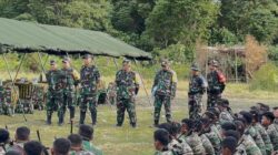 Pangdam XIX/TT Tinjau Latihan Uji Siap Tempur Terintegrasi Yon Komposit 1/Gardapati di Natuna