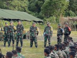 Pangdam XIX/TT Tinjau Latihan Uji Siap Tempur Terintegrasi Yon Komposit 1/Gardapati di Natuna