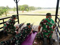 Danpuslatpur Resmikan Lapangan Tembak Terpanjang 800 M, Uji Akurasi Dengan Tembakan Perdana