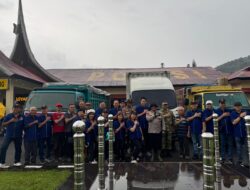 Perkumpulan Kin Men Riau Peduli Antar Langsung Bantuan ke Padang Panjang Sumbar