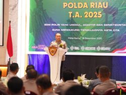 Kapolda Riau Buka Rakorbin SDM, Tekankan Personel Adaptif dan Kolaboratif