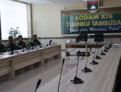Perkuat Reformasi Birokrasi, Kodam XIX/TT Gelar Rakor Tim Penilai Internal WTRB/ZI
