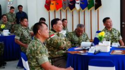 Danpuslatpur Polsan Situmorang Kawal Langsung Menhan Tinjau Kesiapan Tempur Yonif TP 892 di Lampung