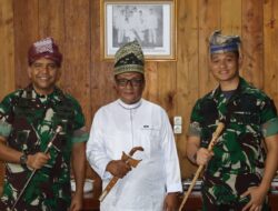 Danrem 031/Wira Bima Silaturahmi dengan Datuk Engku Raja Lela Putra, Kerajaan Pelalawan