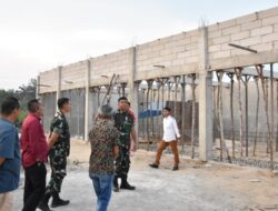 Danrem 031/Wira Bima Tinjau Langsung Pembangunan KDKMP di Kabupaten Pelalawan