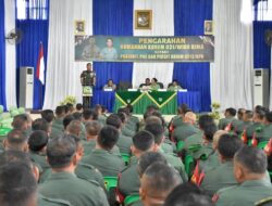 Kunjungan Kerja Danrem 031/WB ke Kodim Kampar dan Yonif 132 dalam Rangka upaya Pembinaan Satuan