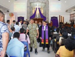 Danrem 031/WB Brigjen TNI Dr. Agustatius Sitepu. S.Sos.,M.Si.,M.Han Ajak Jemaat GBKP Sektor Pekanbaru Jaga Kondusivitas dan Dukung Pembangunan