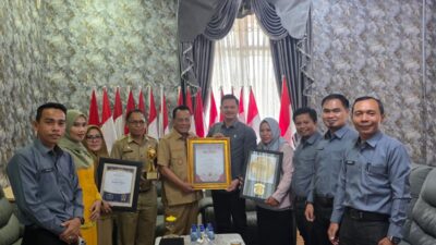 Bank Rohil Sapu Bersir, Raih Bintang 5 dan Bupati Bistamam Jadi Pembina BUMD Terbaik