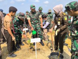 Reforestasi 2.574 Ha TNTN Resmi Dimulai, Danrem 031/WB Brigjen TNI Dr. Agustatius Sitepu, S.Sos.,M.Si.,M.Han Tegaskan Komitmen Pulihkan TNTN