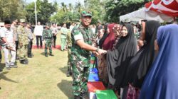 Penutupan TMMD ke-127 Kuansing, Danrem 031/WB Brigjen TNI Dr. Agustatius Sitepu, S.Sos.,M.Si.,M.Han Tegaskan TNI Hadir untuk Pembangunan Desa