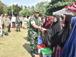 Penutupan TMMD ke-127 Kuansing, Danrem 031/WB Brigjen TNI Dr. Agustatius Sitepu, S.Sos.,M.Si.,M.Han Tegaskan TNI Hadir untuk Pembangunan Desa