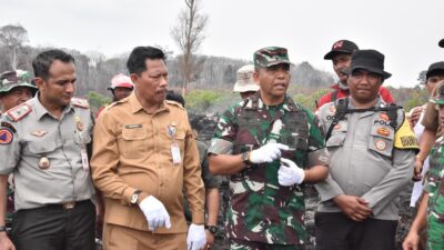 Danrem 031/WB Brigjen TNI Dr. Agustatius Sitepu, S.Sos.,M.Si.,M.Han Pulau Rupat Bengkalis Strategis, Penanganan Karhutla Harus Cepat dan Tuntas