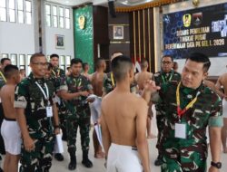 Pangdam XIX/Tuanku Tambusai Pimpin Sidang Sub Panpus Penerimaan Prajurit TNI AD TA 2026