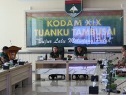 Pangdam XIX/TT Pimpin Rapat Darurat Penanganan Karhutla, Tekankan Respons Cepat dan Sinergi Terpadu