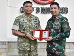 Danrem 031/WB Brigjen TNI Dr. Agustatius Sitepu, S.Sos.,M.Si.,M.Han Tinjau Marshalling Area Mako Grup 3 Kopassus, Pastikan Pembangunan Satuan di Kota Dumai Berjalan Lancar Tanpa Kendala