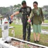 Danrem 031/WB Brigjen TNI Dr. Agustatius Sitepu, S.Sos.,M.Si.,M.Han Ziarah ke Makam Tokoh pembangunan Riau dan Tokoh Pengibar Bendera Pertama