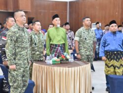 Danrem 031/WB Brigjen TNI Dr. Agustatius Sitepu, S.Sos.,M.Si.,M.Han Hadiri Momen Silaturahmi Penuh Keakraban Pangdam XIX/TT dan Pemkot Dumai