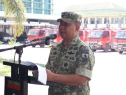 Distribusi 36 Unit Mobil Damkar, Kodam XIX/TT Perkuat Kesiapsiagaan Karhutla