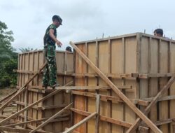 Kodam XIX/Tuanku Tambusai Akselerasi Pembangunan Jembatan Muara Musu, Struktur Utama Capai 90 Persen
