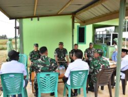 Danrem 031/WB Brigjen TNI Dr. Agustatius Sitepu,S.Sos.,M.Si.,M.Han Pastikan Pembangunan Pos Koramil di Rohil Berjalan Lancar