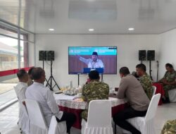 Pangdam XIX Tuanku Tambusai Hadiri Vidcon Nasional Peresmian 1.061 KDKMP Dipimpin Presiden RI