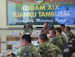 Kodam XIX/Tuanku Tambusai Perkuat Pengamanan Obvitnas, Pertamina Datangi Makodam di Pekanbaru