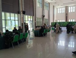 Jaga Kesiapan Tugas Personel, Kodam XIX/Tuanku Tambusai Gelar Posbindu dan Screening Kesehatan Berkala