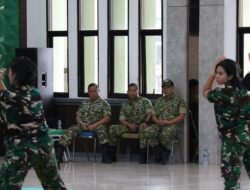 Kasdam XIX/TT Pantau Langsung Persiapan Atlet Pencak Silat Militer Hadapi Lomba Virtual TNI AD