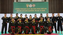 Atlet PSM Kodam XIX Tuanku Tambusai Ikuti Lomba Pencak Silat Militer Virtual TNI AD TA 2026