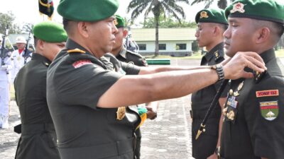 Danrem 031/WB Pimpin Serah Terima Jabatan Danyonif 132/BS, Wujud Regenerasi Kepemimpinan untuk Meningkatkan Profesionalisme dan Kinerja Satuan