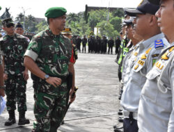 Danrem 031/WB Pimpin Apel Gelar Pasukan Jelang Kunjungan Ibu Wakil Presiden RI dan Ibu Seruni Kabinet Merah Putih di Riau