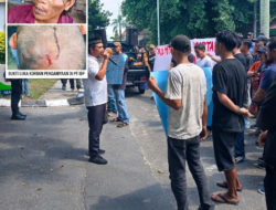 Tuding Polsek dan Polres Dumai Lindungi Pelaku Pengeroyokan PT IBP, Massa ADUK Geruduk Mapolda Riau!