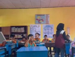 KKN UMRI 136 Dorong Budaya Literasi Siswa UPT SDN 005 Ganting Damai