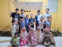 Mahasiswa KKN Kelompok 73 UMRI Aktif Dampingi Anak-Anak dalam Kegiatan Magrib Mengaji di Desa Kinali