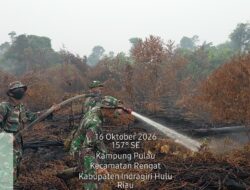 Tim Gabungan Perkuat Penanganan Karhutla di Rengat, Indragiri Hulu