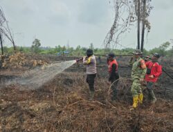 Kodam XIX/Tuanku Tambusai Pastikan Karhutla di Bengkalis Padam Total, 3 Hektare Berhasil Dipadamkan