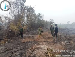 Medan Berbukit dan Angin Kencang Hambat Penanganan Karhutla di Inhil
