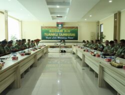 Perkuat Pertahanan Negara, Kodam XIX/Tuanku Tambusai Gelar Sosialisasi Penyusunan RRWP 2026