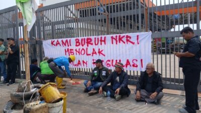 Pegang Janji Polisi, Buruh TKBM Dumai Akhiri Blokade PT Agro Murni